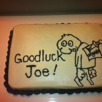 Going Away Cake 