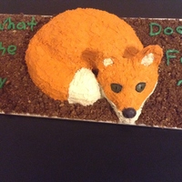 What Does The Fox Say Hubbys Birthday Cake What Does The Fox Say? Hubby's Birthday Cake!