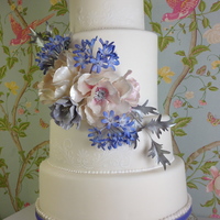 Display Cake I Made For A Wedding Fair Last Weekend I Was Inspired By The Caketress When Designing This But Hope I Have Managed To Make I Display cake I made for a wedding fair last weekend. I was inspired by the Caketress when designing this, but hope I have managed to make...