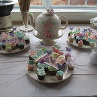 Teapot Cake My first attempt at creating a teapot, plus fondanting a ball shape... not the cleanest work, but I'm still pleased with it. Also made...