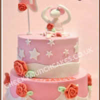 Angelina Ballerina Cake For Elizabeth Angelina Ballerina Cake for Lizzy6" & 8" moist chocolate cake filled with cadbury dairy milk chocolate SMBC with ganache...