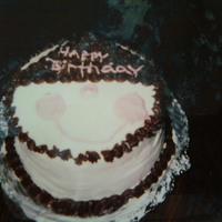 B-Day Cake For Sissy my very first cake ever......