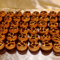 Mini Leopard Cupcakes 