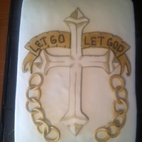 Twelve Step Recovery Cake I have a friend who has been through the twelve step recovery program and for his 2yr sobriety I make a cake to resemble the tattoo he got...