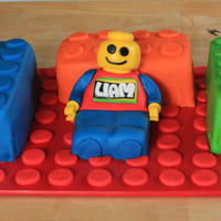 Lego Liam Made for a 1st birthday. I thought blocks would have been super simple to complete...not really the case! Took me longer than I expected...