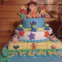 Toy Story Featuring "woody" Toy Story featuring Woody ripping through top tier