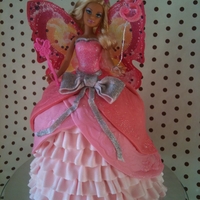 Barbie Doll Dress Cake