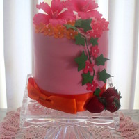 Strawberry Fields Forever Cake Happy Birthday To My Daughters Great Grandmother Turning 97 Thanks For Looking Strawberry Fields Forever Cake-Happy Birthday to my daughter's Great Grandmother turning 97! Thanks for looking!