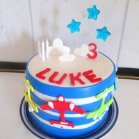 Happy 3Rd Birthday To Luke He Wanted An Airplane Birthday Cake Thanks For Looking Happy 3rd Birthday to Luke! He wanted an airplane birthday cake. Thanks for looking!