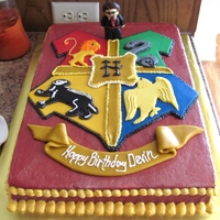 Harry Potter Cake This Harry Potter sheet cake was for my nephew's 11th birthday. Harry was made from gumpaste - he was the first figure I'd ever...