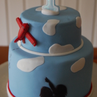 Cody 2 Tier choc mudcake covered in fondant. All edible except for candle. Customer showed me a picture of what she wanted and this was the...