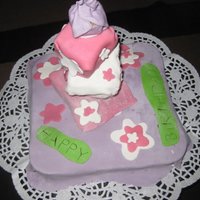 Sister's Glutenfree Birthday Cake Made a glutenfree birthday cake for my sister's 29th birthday. The cube idea came from one of my cake-books