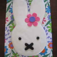 Miffy Cake My SIL's favorite character.