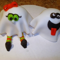 Trick Or Treaters Cupcakes made for a work party.