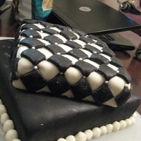 My First Attempt This was my first attempt at making a Cake with Fondant about 3 years ago.Chocolate Cake.Marshmallow Fondant.