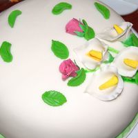 Wilton Course 3: Fondant And Gumpaste Final cake for wilton 3