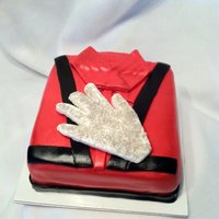 Michael Jackson Cake made for a 5yr old's bday party! She's OBSESSED with Michael Jackson!