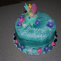 Tinkerbell Birthday Cake 