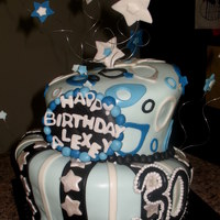 First Topsy Turvy Cake 