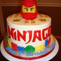 Lego Ninjago Kai Birthday Cake 