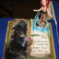 Fantasy Book Cake Fantasy book cake