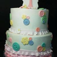 Jackies Buttons And Ruffels Cake 