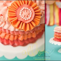 Buttercream Ruffled Smash Cake 
