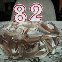 Marble Cake With Marbled Frosting Marble Cake with Marbled Frosting.