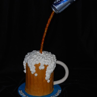 Beer Mug Cake Beer mug cake