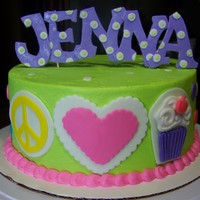 Wasc Cake With Vanilla Swiss Meringue Buttercream Filling And Frosting And Fondant Decorations WASC cake with vanilla swiss meringue buttercream filling and frosting and fondant decorations