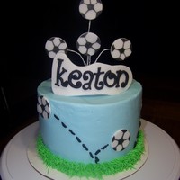 Marble Cake With Smbc Filling For A Soccer Playing Friend Marble cake with SMBC filling for a soccer playing friend!