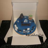 Lego Star Wars Birthday Cake lego star wars birthday cake