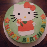 Hello Kitty Birthday I made this for my good friend's daughter