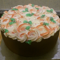 Rose Swirl Birthday Cake I have been really pleased with my previous rose swirl deco that i have to do another one straight after. this time, its for a collegues...