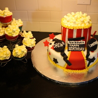 Movie Night Cake 