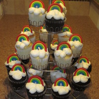 Rainbow Cupcakes 