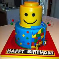 Lego Cake *lego cake designed and inspired from the many great lego cakes out there!