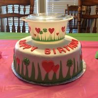 Lucky In Love Pyrex inspired cake!