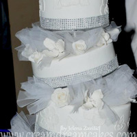 White Wedding Cake 