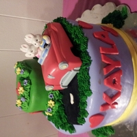 Max And Ruby My daughters 6th birthday cake i made just for her