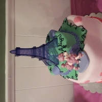 Poodle In Paris My daughters 4th birthday cake