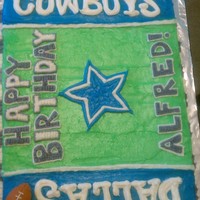 Dallas Cowboys Cake 