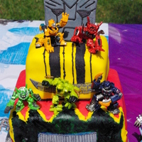 Transformers Cake 