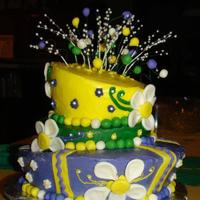 This Is How Topsy-Turvy Cakes Get Their Name This is all we had left of our well planned, great intentioned topsy-turvy cake for my daughter's high school graduation....