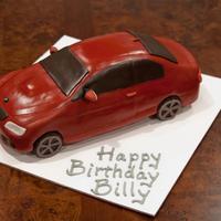 Bmw M3 Car Chocolate cake, oreo filling, BC, and MFF - (For my brother's 20th birthday) This car took forever and I probably will not make...