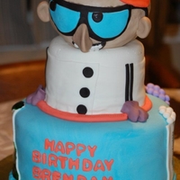 Dexter Laboratory Cake