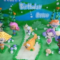 Bubble Guppies Bubble Guppies birthday cake for a 3 year old