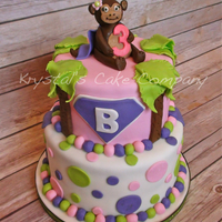 Super Monkey This cake was for a little girl named Beth who's nickname is Super Monkey! The monkey has a cape on :-)
