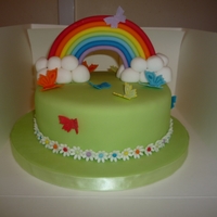 My Rainbow Birthday Cake 