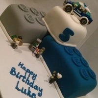 Lego Police Cake 